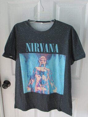 Nirvana Sliver Shirt Concert Band Tour Merch
